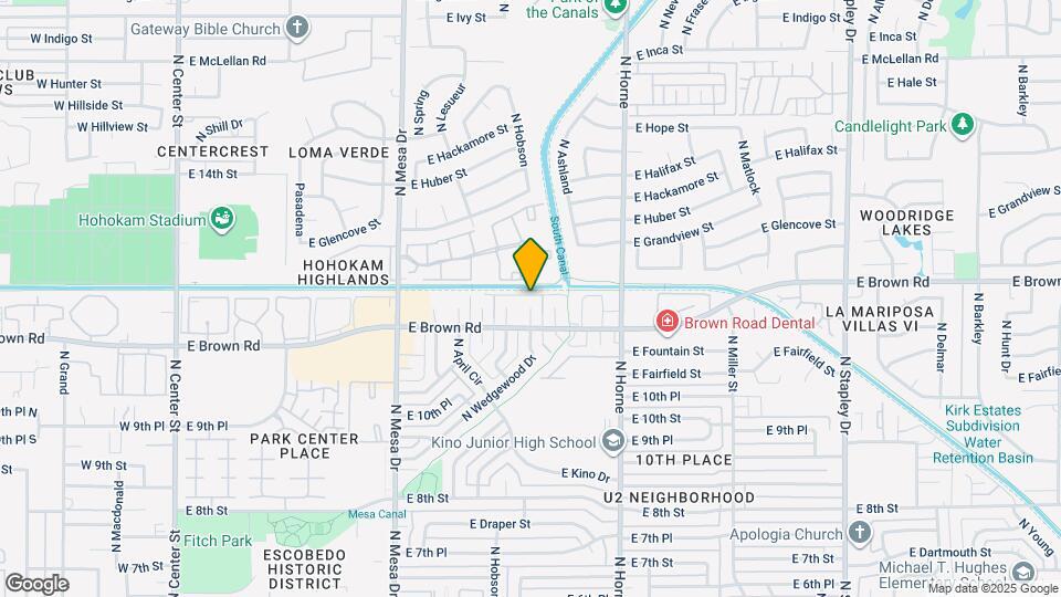 1150 N Wedgewood Cir Map and Location Details