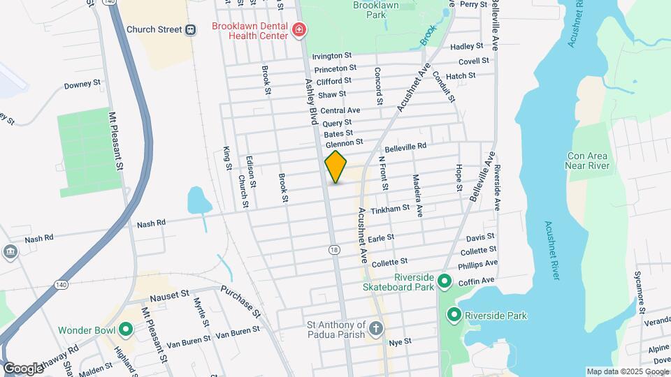 210 Whitman St Map and Location Details