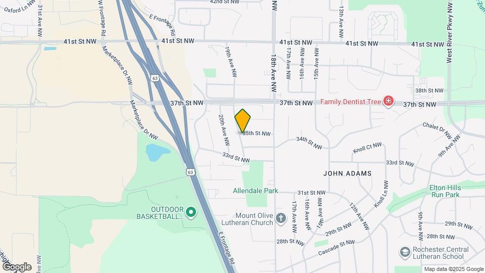 3422 19th Ave NW Map and Location Details