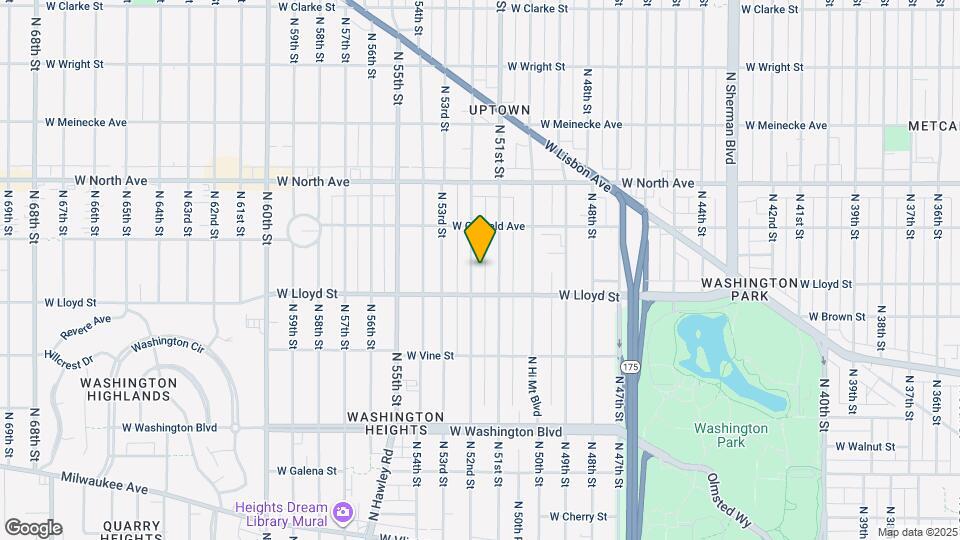 2130-2130 N 52nd St Map and Location Details