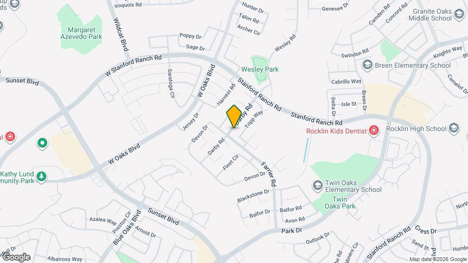 5637 Darby Rd Mapa y Detalles de la Ubicación