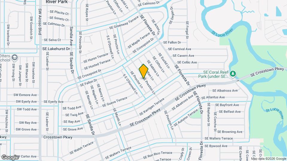 1166 SE Preston Ln Mapa y Detalles de la Ubicación