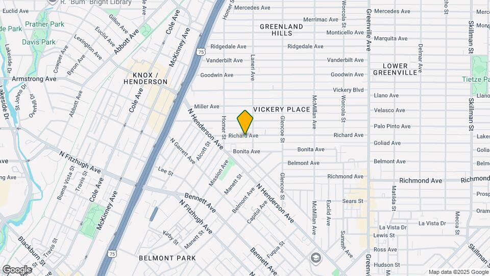 5242 Richard Ave Map and Location Details