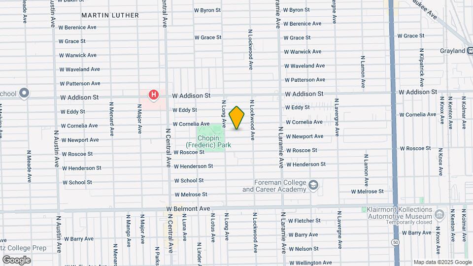 5332 W Newport Ave-Unit -2 Map and Location Details