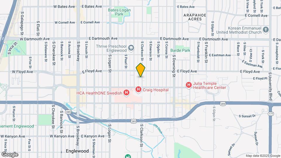 Knollwood and Tanglewood Apartments Map and Location Details