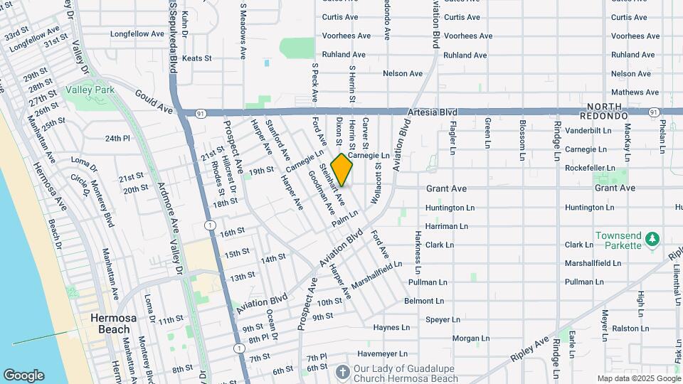 1534 Steinhart Ave Map and Location Details