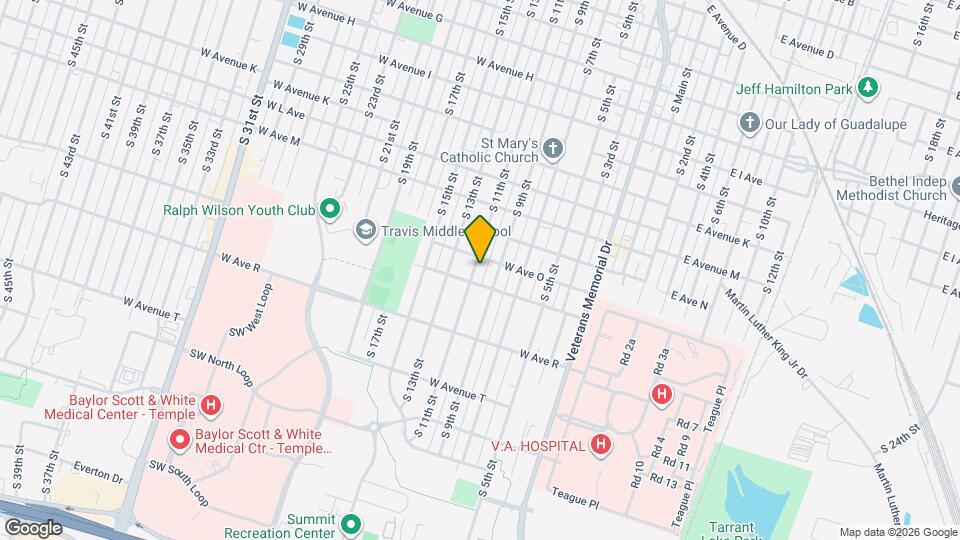 1511 S 11th St Map and Location Details