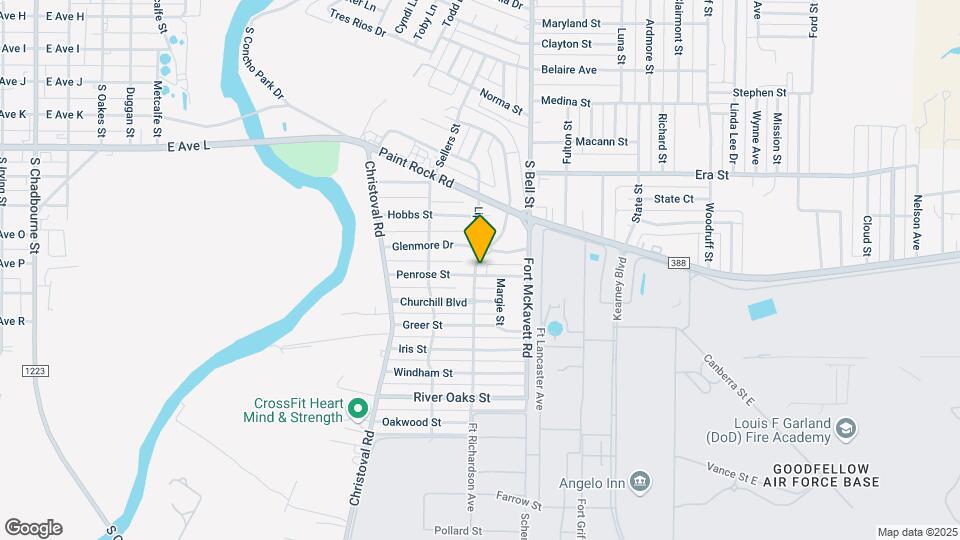 302 Penrose St Map and Location Details