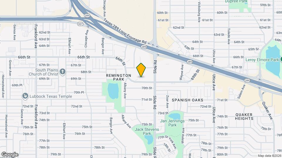 6816 Slide Rd Map and Location Details