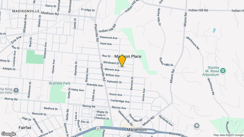 6908 Merwin Ave Map and Location Details