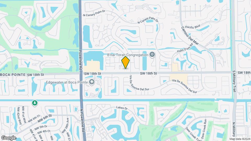 6526 Via Regina Map and Location Details