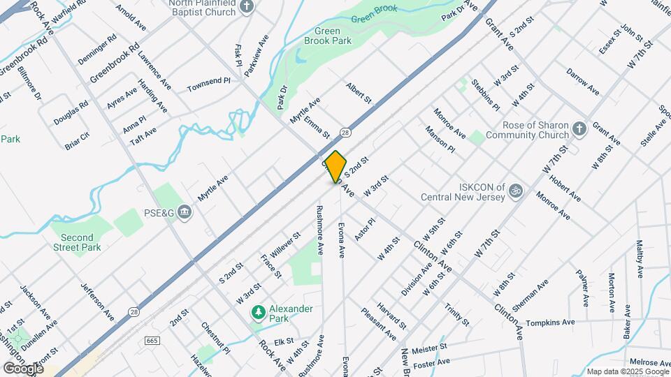 1301 S 2nd St Map and Location Details