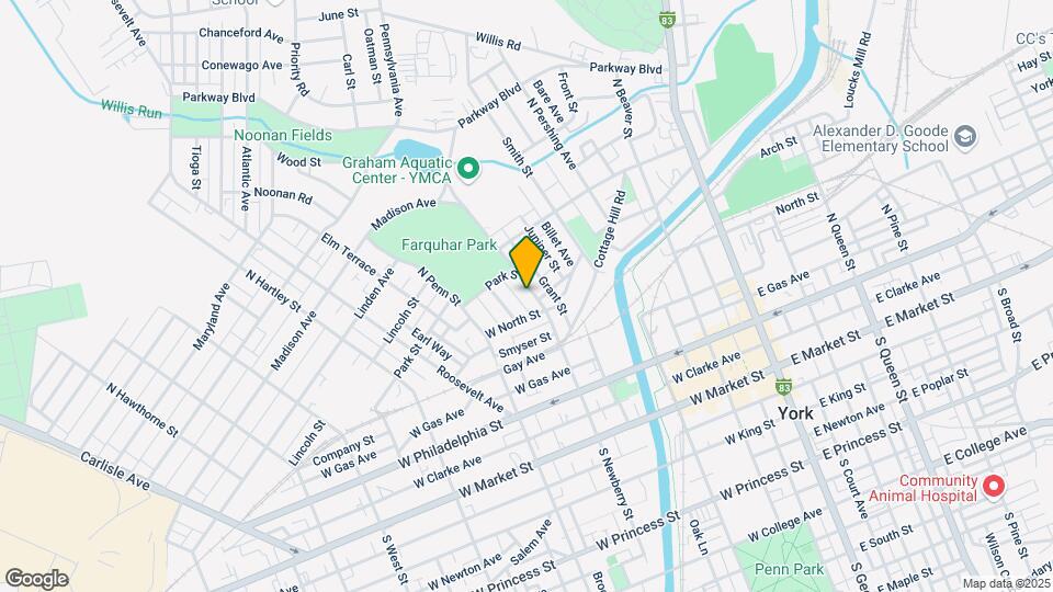 324 N Newberry St Map and Location Details