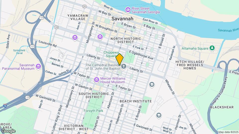 311 Abercorn St Mapa y Detalles de la Ubicación