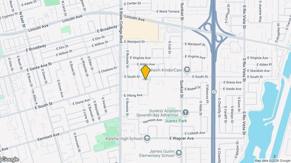 715 S Oakstone Way Map and Location Details