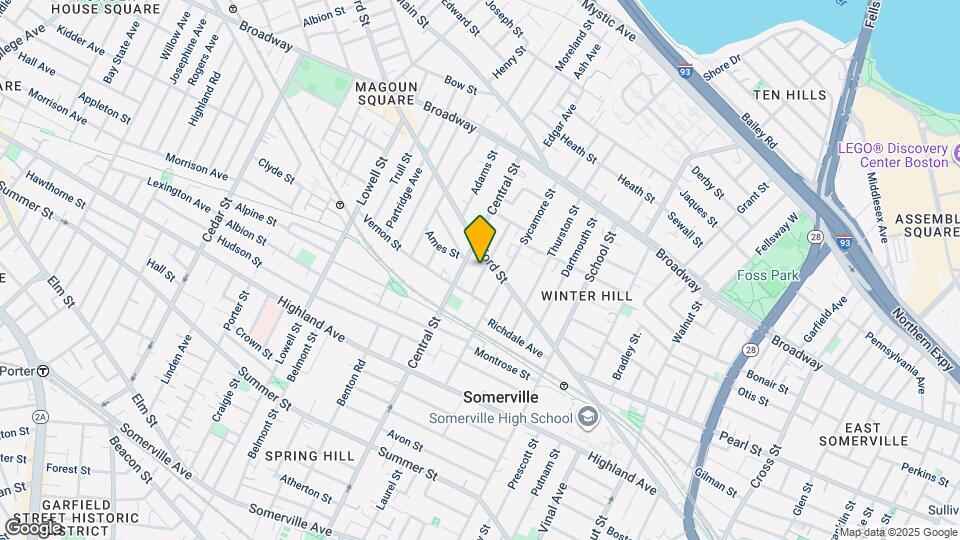 20 Tennyson St, Unit 20 Map and Location Details