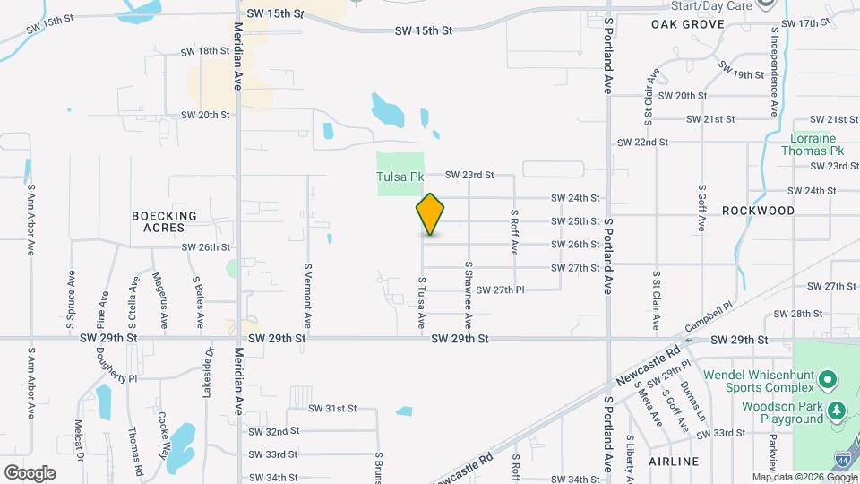 4033 SW 26th St Map and Location Details