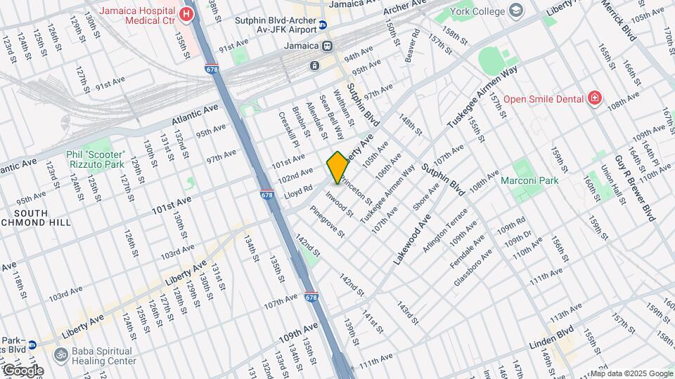 145-11 105th Ave Map and Location Details