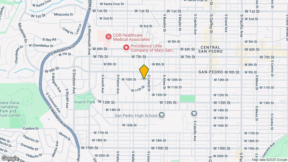 1129-1135 W 10th St Mapa y Detalles de la Ubicación