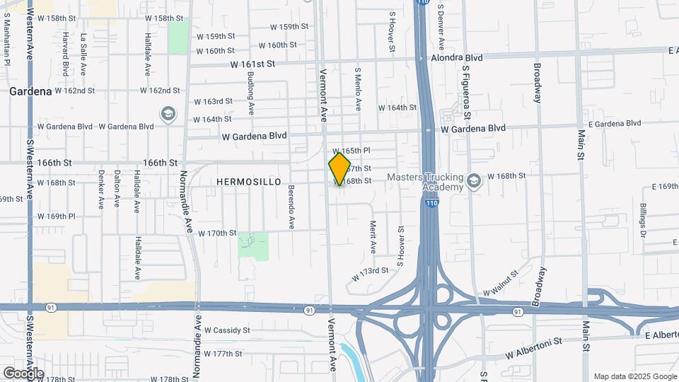 840 W 168th St, Unit #B Map and Location Details