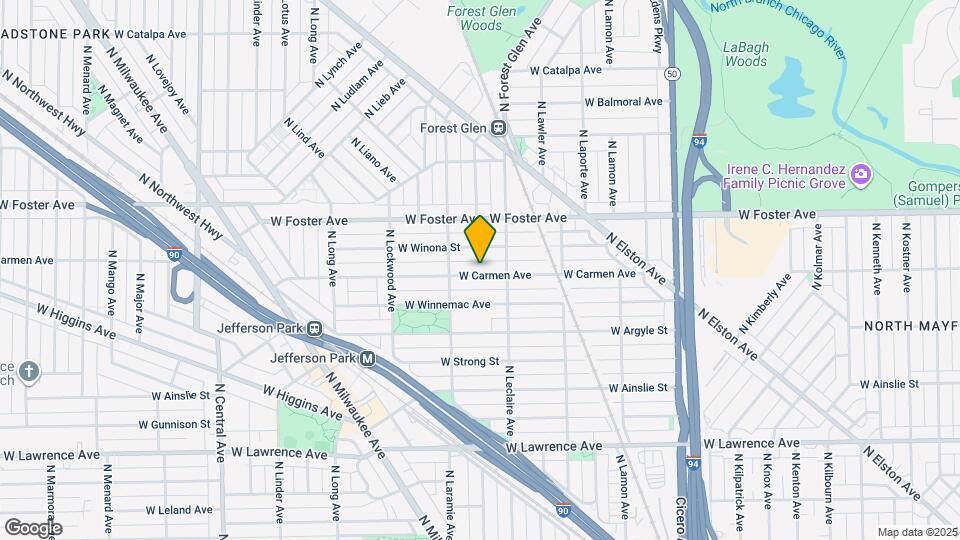 5128 W Carmen Ave Map and Location Details