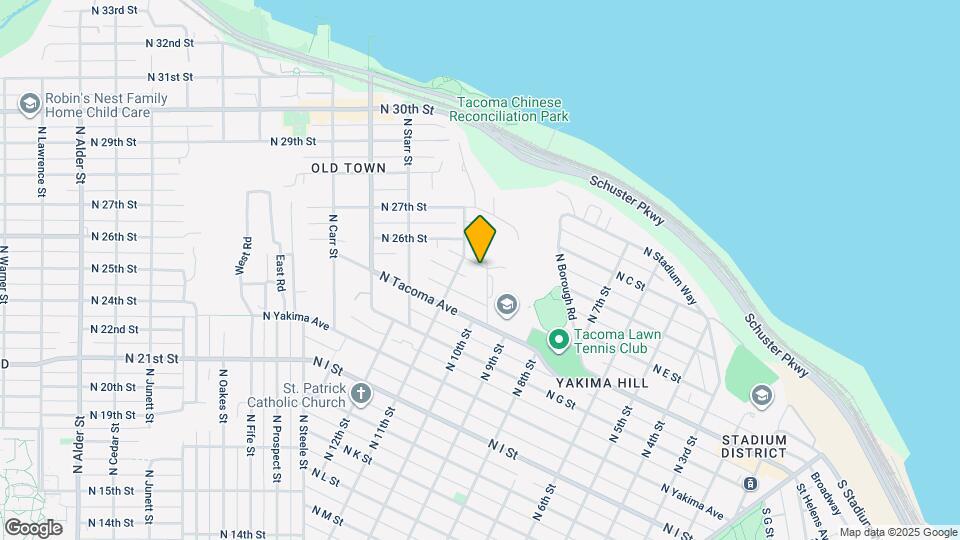 415 N 10th St Map and Location Details