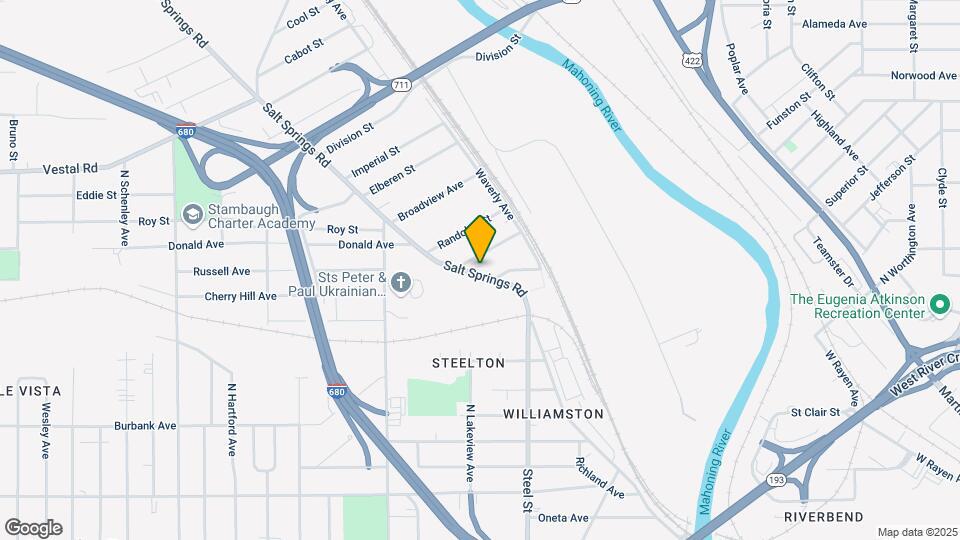 1117 Salt Springs Rd Map and Location Details