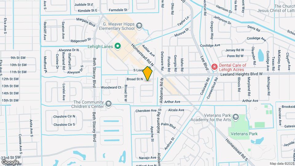 1111 Vineyard St Map and Location Details