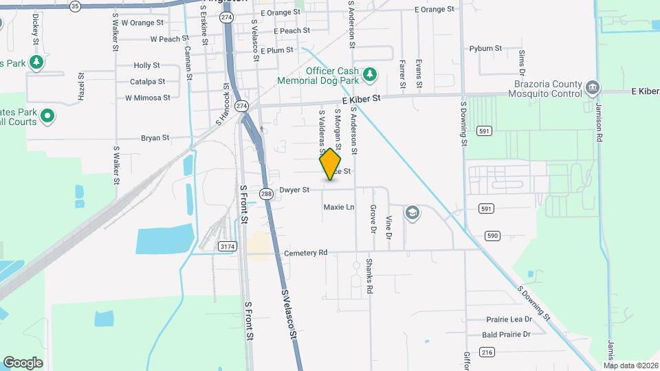 509 Dwyer St Map and Location Details