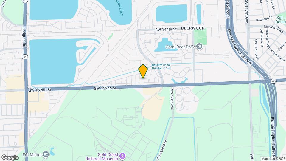 15054 SW 127th Pl Map and Location Details
