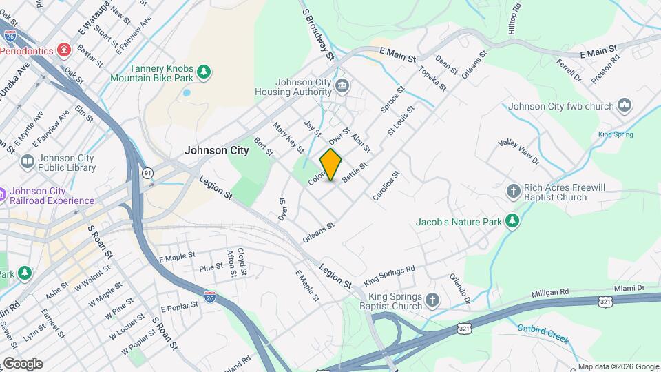 113 Bettie St Map and Location Details