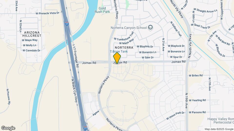 2468 W Rowel Rd Map and Location Details