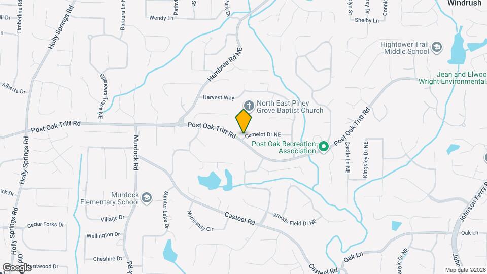 3336 Camelot Dr NE Map and Location Details