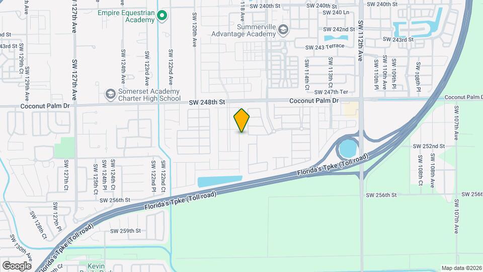 25061 SW 118 Ct Map and Location Details