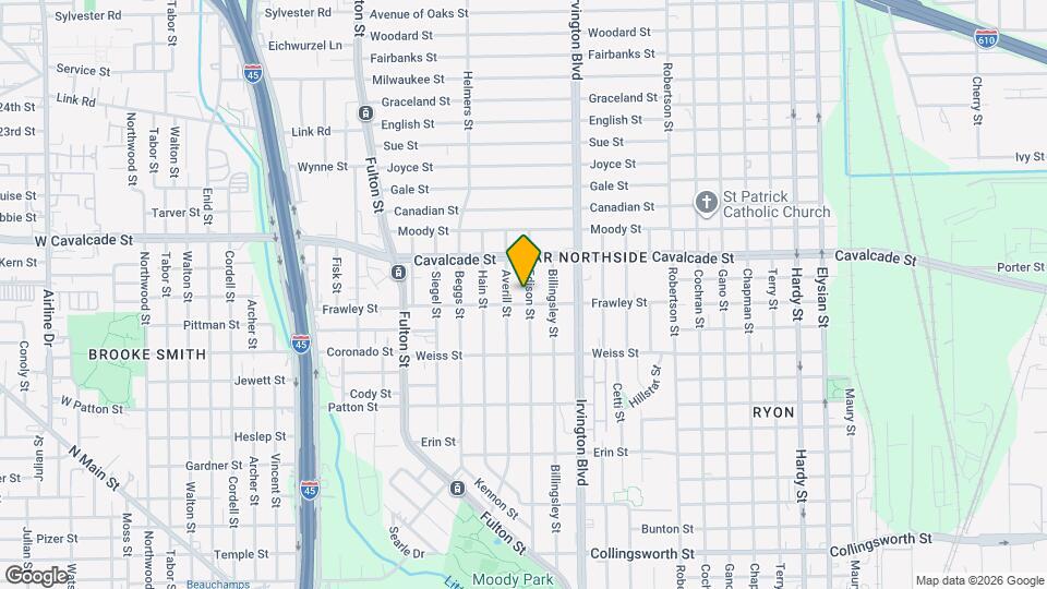 4605 Edison St Map and Location Details