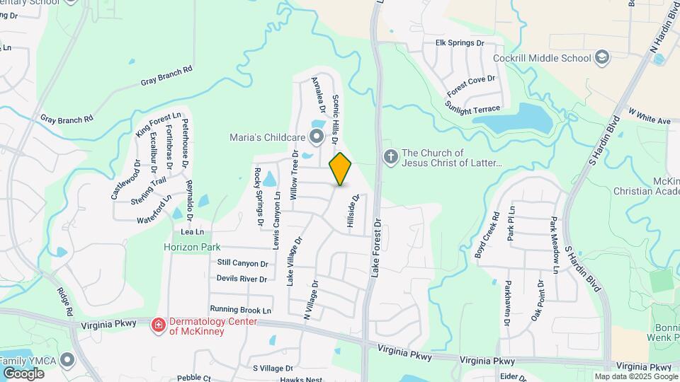 812 Brookwater Dr Map and Location Details