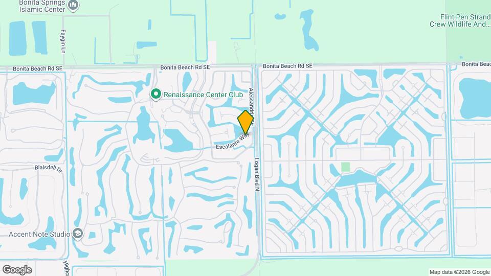 14706 Escalante Way Map and Location Details