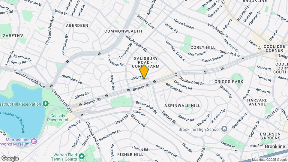 1722 Beacon St Map and Location Details