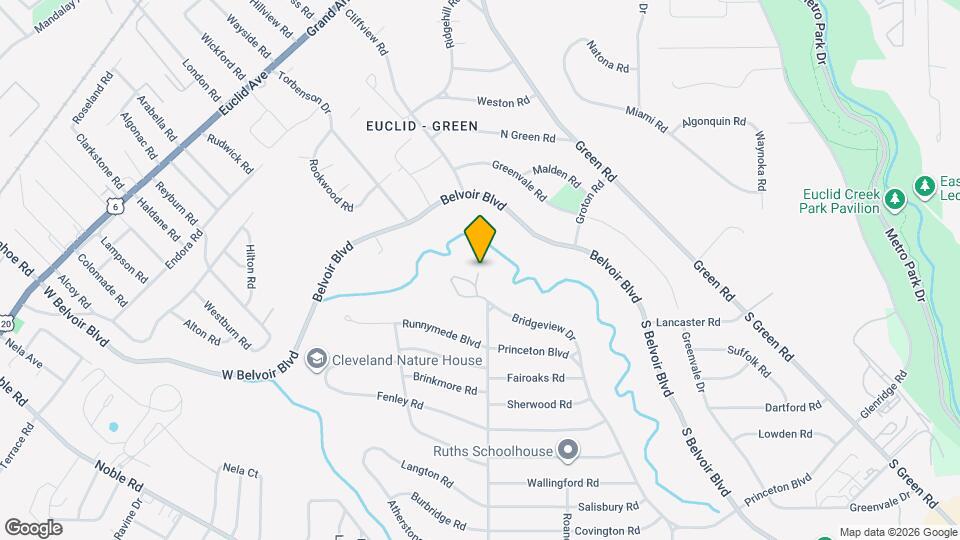 3729 Edgehill Dr Map and Location Details