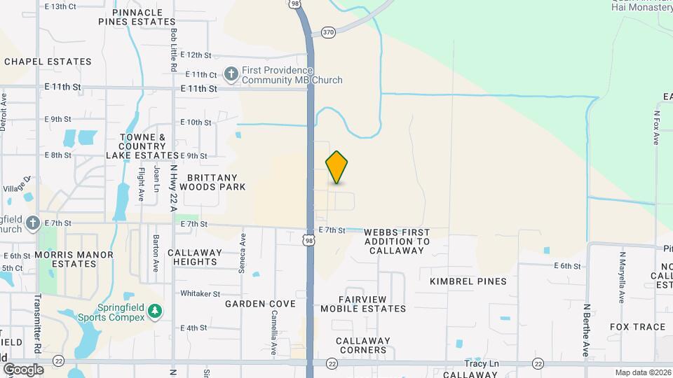 5972 Callaway Cir Map and Location Details