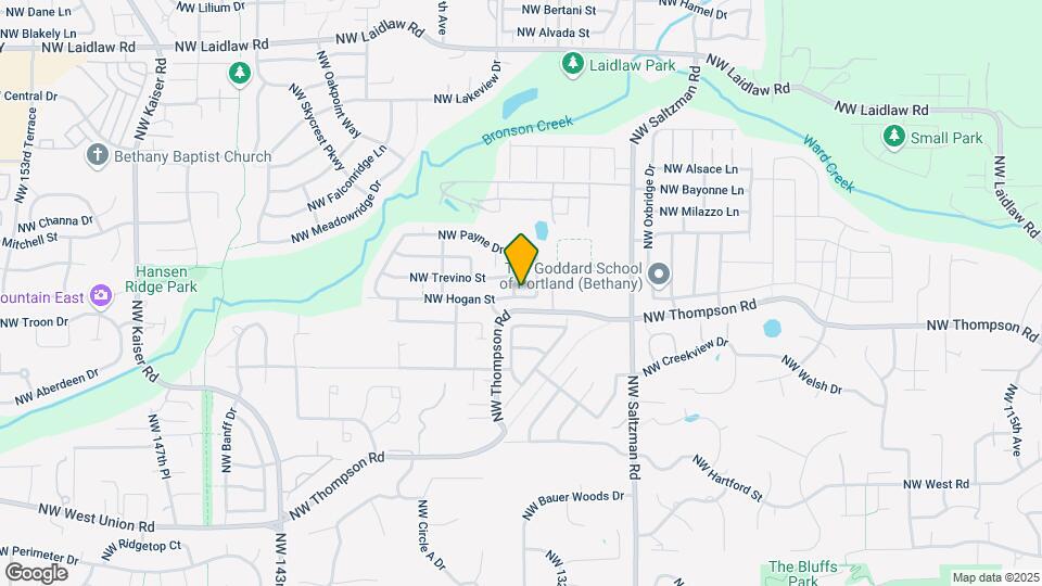 4052 NW 134th Terrace Map and Location Details