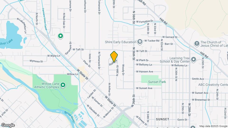 3901 Stacy Dr Map and Location Details