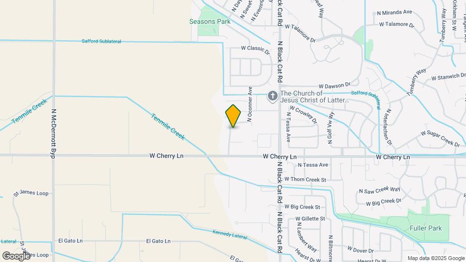 1768 N Montgomery Way Mapa y Detalles de la Ubicación