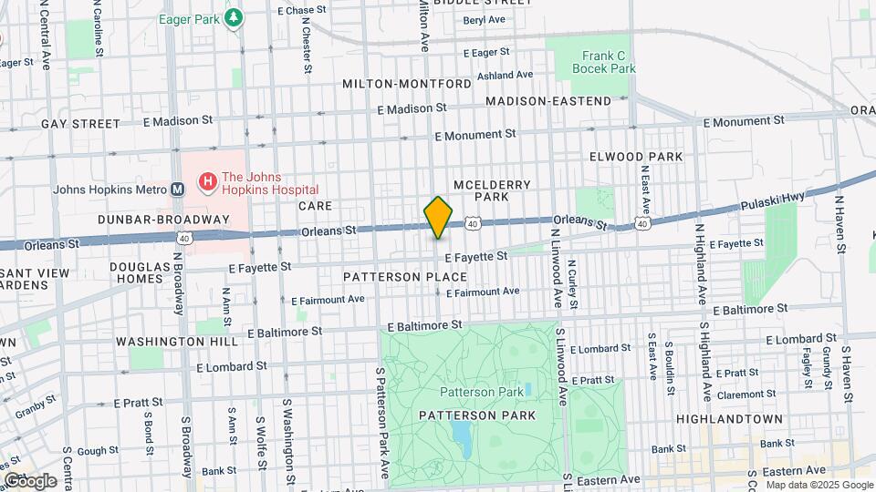 209 N Milton Ave Map and Location Details