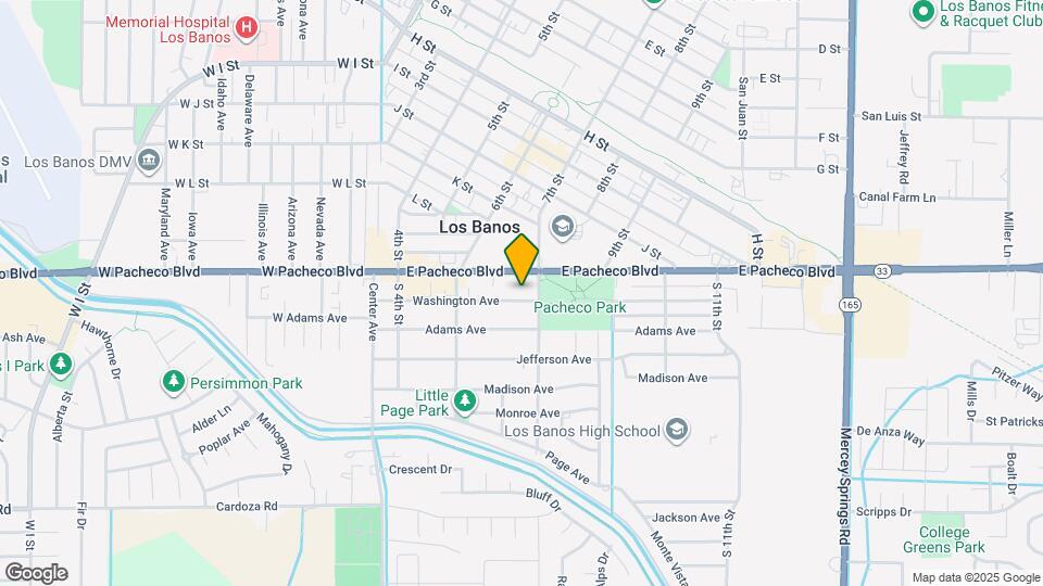 658 Washington Ave Map and Location Details