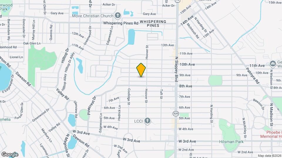 1302 1/2 9th Ave Map and Location Details