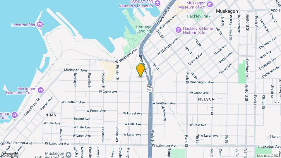 730 W Washington Ave Map and Location Details
