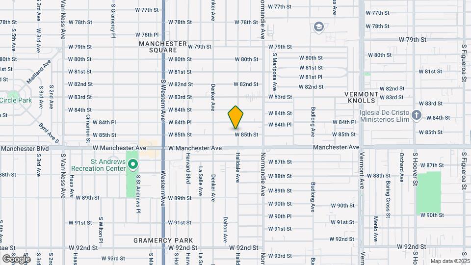 1503 W 85th St Map and Location Details