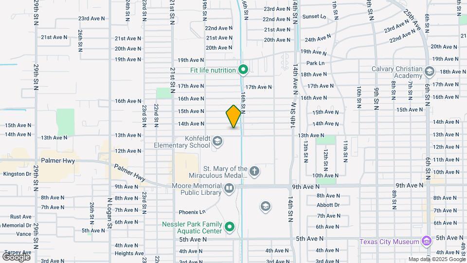 1610 13th Ave N Map and Location Details