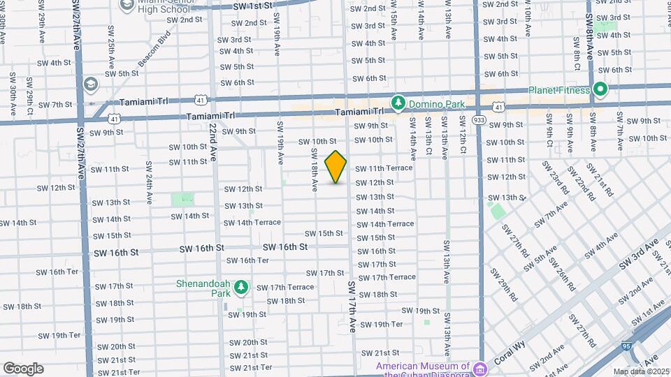 1736 SW 12th St, Unit 3 Map and Location Details
